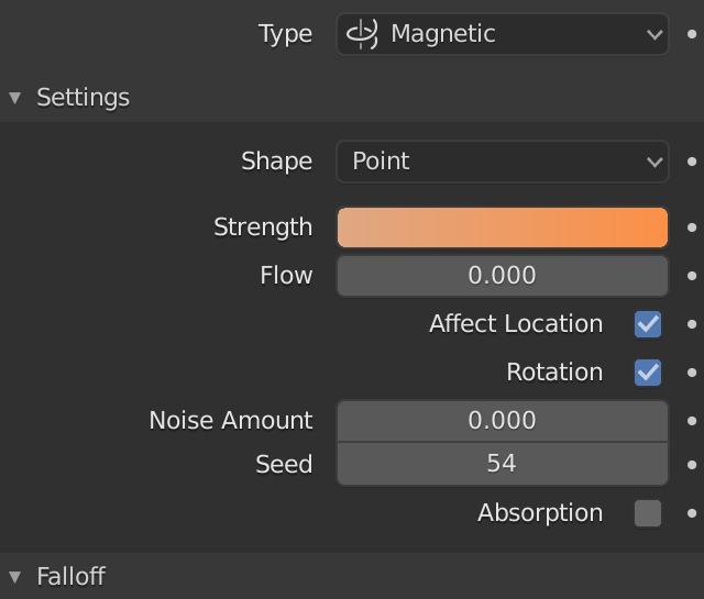 Force Magnetic Strength