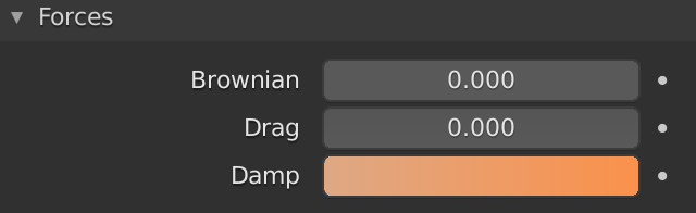 Blender Particle Forces Newtonian Damp