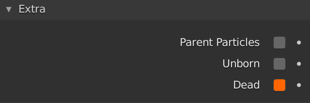 Blender Particle Emitter Render Dead