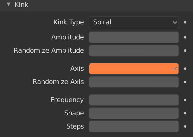 Blender Hair Children Axis