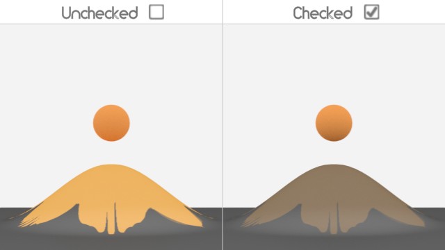 Dissolve Checkbox